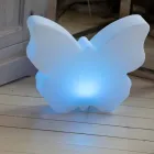 Lampada per Esterni o Interni, Farfalla Bianca Design Moderno - Farfallastar Viadurini