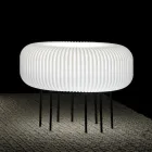 Lampada per Interni in Polietilene in Diverse Misure Made in Italy - Disco Viadurini