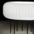 Lampada per Interni in Polietilene in Diverse Misure Made in Italy - Disco Viadurini