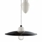 Lampada saliscendi in ceramica artigianale Melissa Ferroluce Viadurini