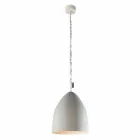 Lampada sospensione In-es.artdesign Flower S Cemento finitura cemento Viadurini