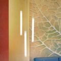 Lampada sospensione a tubo di design Slide Flux Hanging,in metacrilato