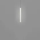 Lampada sospensione metacrilato Slide Flux Hanging sottile made Italy Viadurini