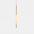 Lampada Sospesa a 1, 3 o 6 Luci in Ottone Design Moderno - Typha by Il Fanale