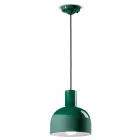 Lampada Sospesa dallo Stile Retrò in Ceramica Made in Italy – Ferroluce Caxixi Viadurini