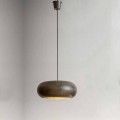 Lampada Sospesa in Acciaio Diametro 500 mm – Materia Aldo Bernardi