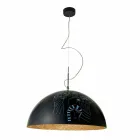 Lampada sospesa in resina In-es.artdesign Mezza Luna Lavagna moderna Viadurini