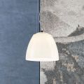 Lampada Sospesa in Vetro Veneziano Incamiciato Soffiato a Mano - Flora