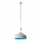 Lampada sospesa moderna In-es.artdesign Cyrcus Cemento verniciata Viadurini