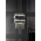 Lampada Sospesa Moderna in Vetro Soffiato Lusso Made in Italy - Maesta Viadurini