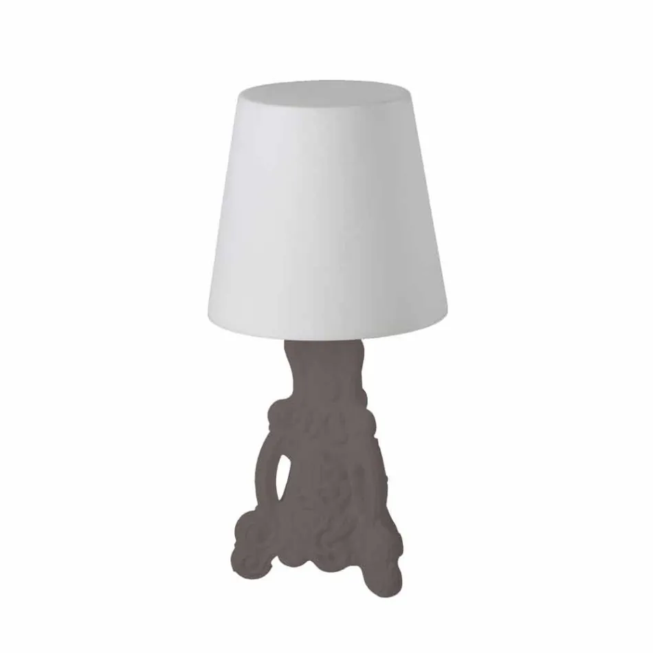 Lampada tavolo colorata Slide Lady of Love design moderno made Italy Viadurini