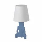 Lampada tavolo colorata Slide Lady of Love design moderno made Italy Viadurini