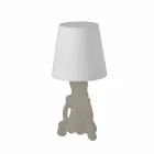 Lampada tavolo colorata Slide Lady of Love design moderno made Italy Viadurini