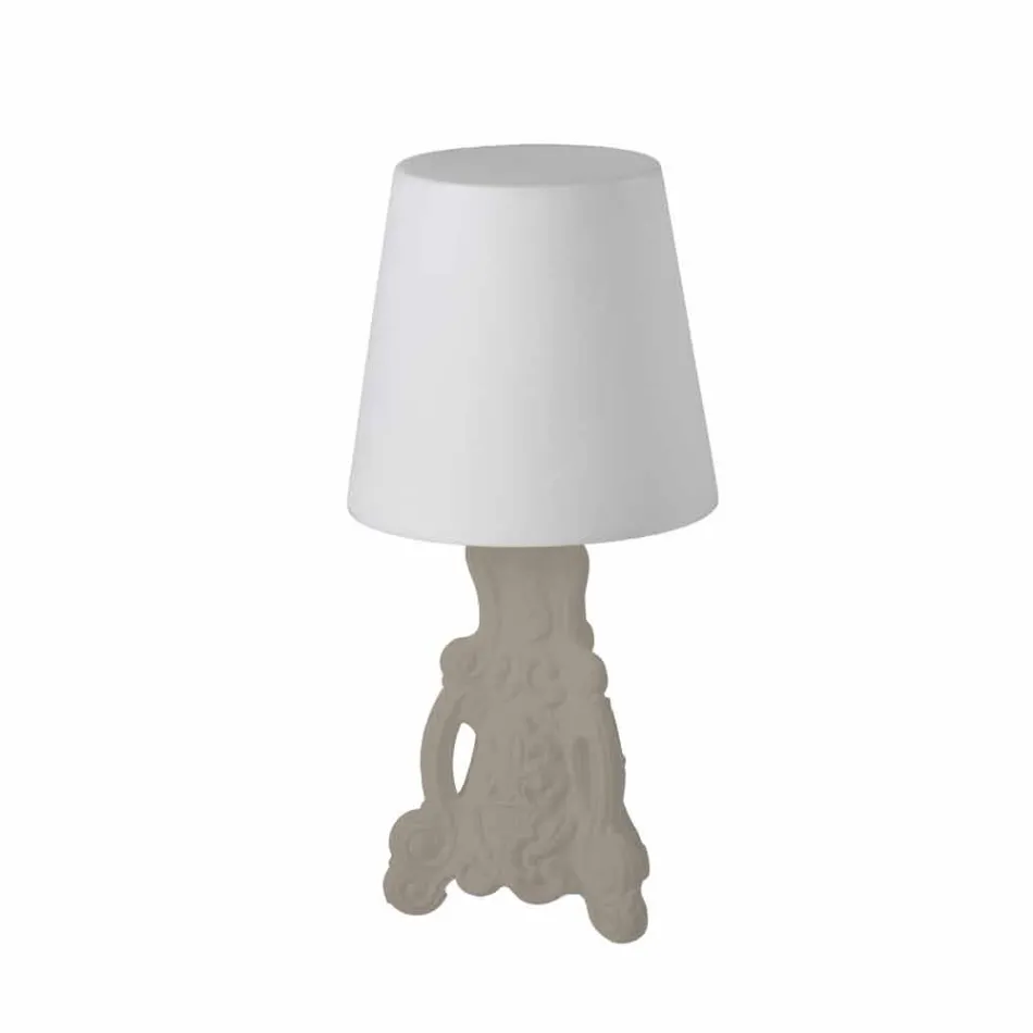 Lampada tavolo colorata Slide Lady of Love design moderno made Italy Viadurini