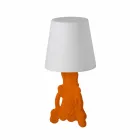 Lampada tavolo colorata Slide Lady of Love design moderno made Italy Viadurini