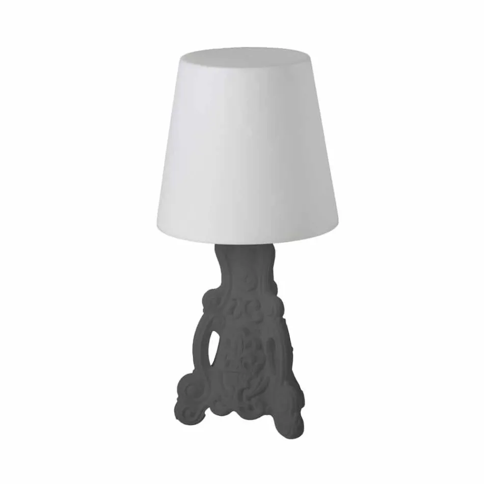 Lampada tavolo colorata Slide Lady of Love design moderno made Italy Viadurini