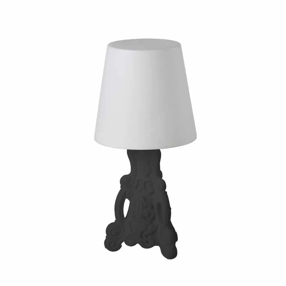 Lampada tavolo colorata Slide Lady of Love design moderno made Italy Viadurini