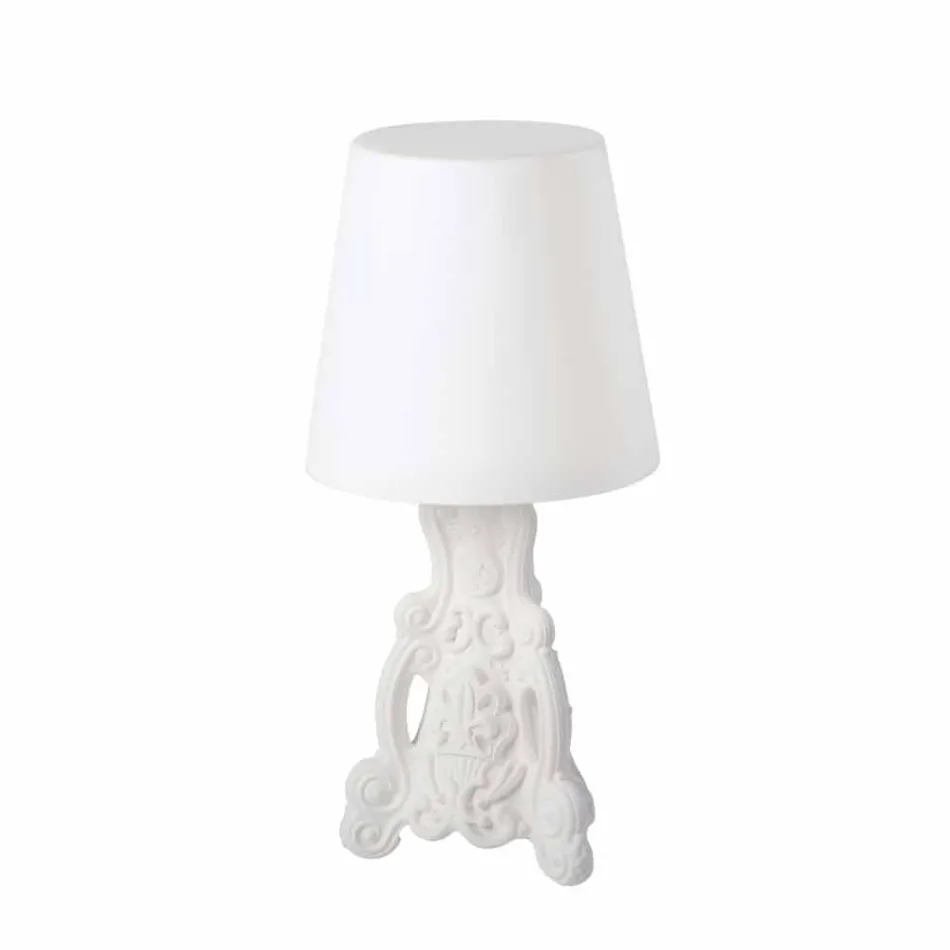 Lampada tavolo Slide Lady of Love di design luminosa made in Italy Viadurini