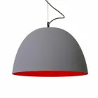 Lampada verniciata a sospensione In-es.artdesign H2o Cemento moderna Viadurini
