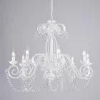 Lampadario a 5 luci stile shabby per creare atmosfere romantiche – Perla Viadurini