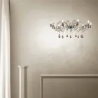 Lampadario a 9 Luci Artigianale in Vetro di Venezia Made in Italy - Bernadette Viadurini
