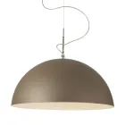 Lampadario Bicolore in Laprene e Nebulite  - Mezza Luna by In-es.artdesign  Viadurini