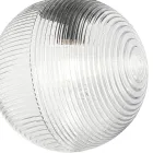 Lampadario con 8 Luci in Vetro Soffiato a Forma di Sfera Made in Italy - Prilla Viadurini