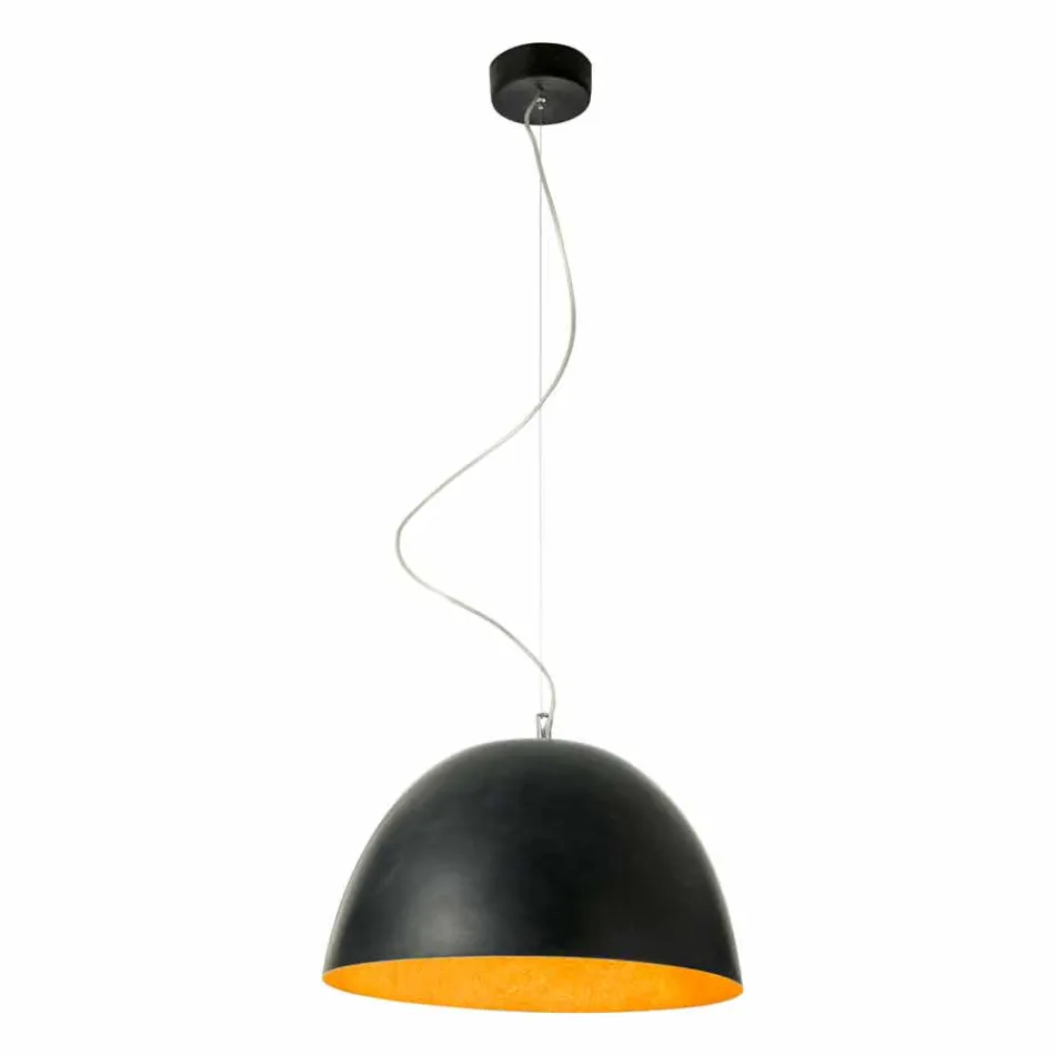 Lampadario di moderno design In-es.artdesign H2o in nebulite colorata Viadurini