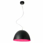 Lampadario di moderno design In-es.artdesign H2o in nebulite colorata Viadurini