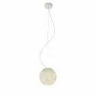 Lampadario di moderno design In-es.artdesign Luna bianco in nebulite Viadurini
