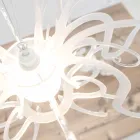 Lampadario di moderno design in plexiglass prodotto in Italia, Malito Viadurini
