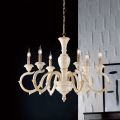 Lampadario in Legno Made in Italy in Diverse Finiture e Misure - Firenze