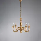 Lampadario in Legno Made in Italy per Arredare L’interno - Siena Viadurini