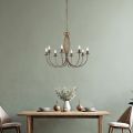 Lampadario in metallo per illuminare ambienti raffinati – Roccia