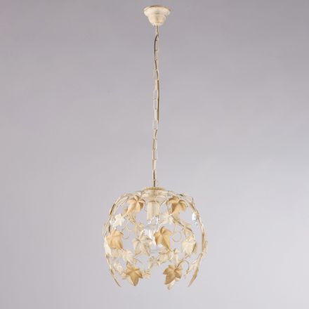 Lampadario in metallo con pendenti in cristallo per interni eleganti – Orchidea Viadurini
