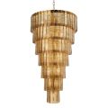 Lampadario Moderno 36 Luci in Vetro Artigianale Lusso Italiano - Valadier