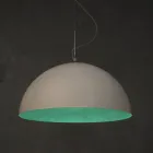 Lampadario Sospeso in Laprene e Nebulite  - Mezza Luna by In-es.artdesign  Viadurini