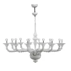 Lampadario Stile Classico in Vetro Veneziano Soffiato a Mano - Vanity Viadurini