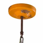 Lampadario stile industriale vintage a campana Jillian Ferroluce Viadurini