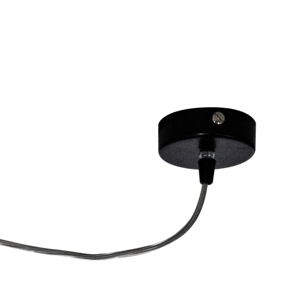 Lampadario Verticale a Tre Lumi in Vetro Incamiciato Made in Italy - Lumira Viadurini