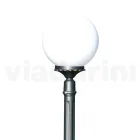 Lampione Alto 172 cm in Acrilico e Alluminio Antracite Made in Italy - Trovaantracite Viadurini