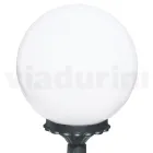 Lampione Alto 47 cm in Acrilico e Alluminio Antracite Made in Italy - Trovaantracite Viadurini