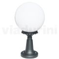 Lampione Alto 47 cm in Acrilico e Alluminio Antracite Made in Italy - Trovaantracite