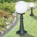 Lampione Alto 69 cm in Acrilico e Alluminio Antracite Made in Italy - Trovaantracite