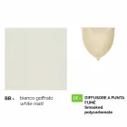 Lampione da esterno a tre luci in alluminio bianco made Italy, Anusca Viadurini
