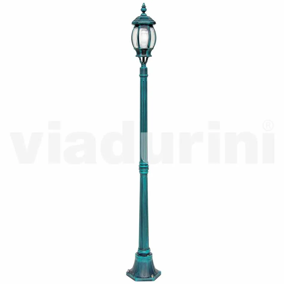Lampione da esterno in alluminio pressofuso made in Italy, Anika Viadurini