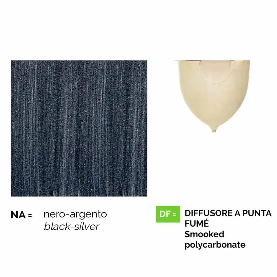 Lampione da esterno in alluminio pressofuso made in Italy, Anusca Viadurini