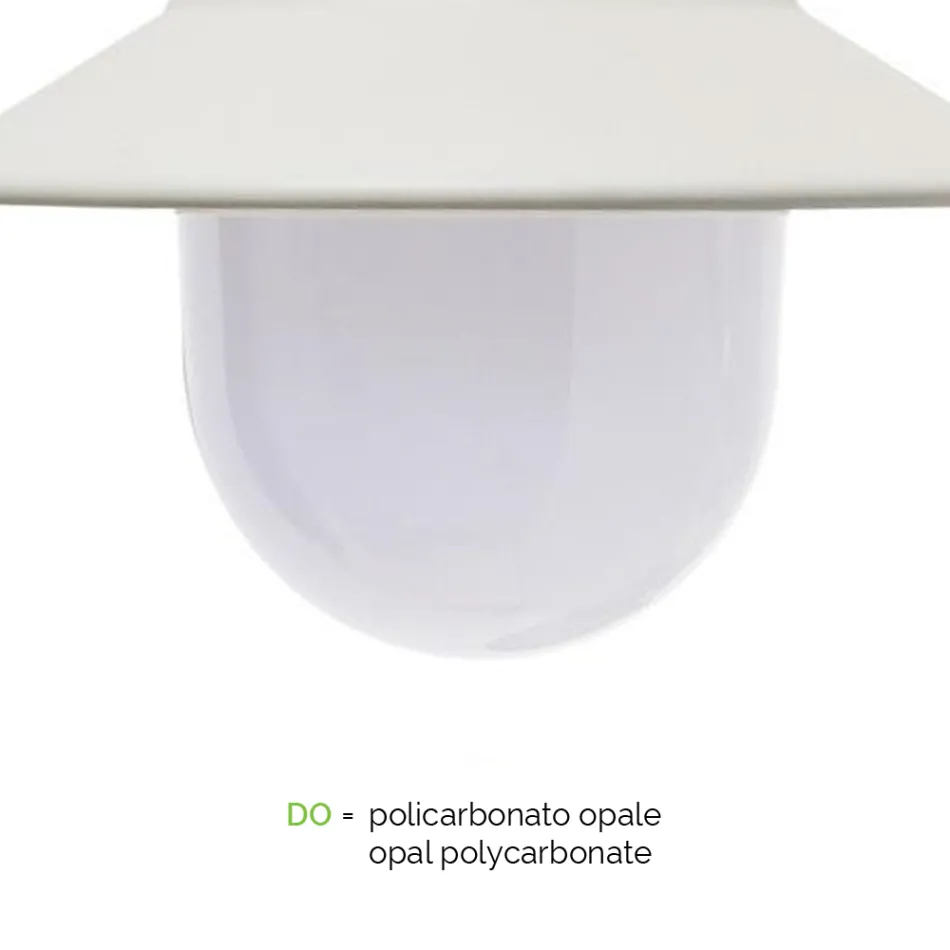 Lampione da Esterno Stile Vintage in Alluminio Made in Italy - Cassandra Viadurini