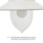 Lampione da Esterno Stile Vintage in Alluminio Made in Italy - Cassandra Viadurini