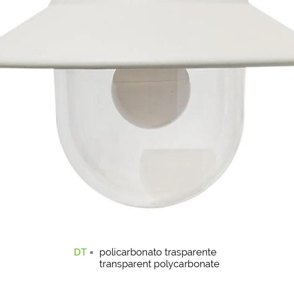 Lampione da Esterno Stile Vintage in Alluminio Made in Italy - Cassandra Viadurini